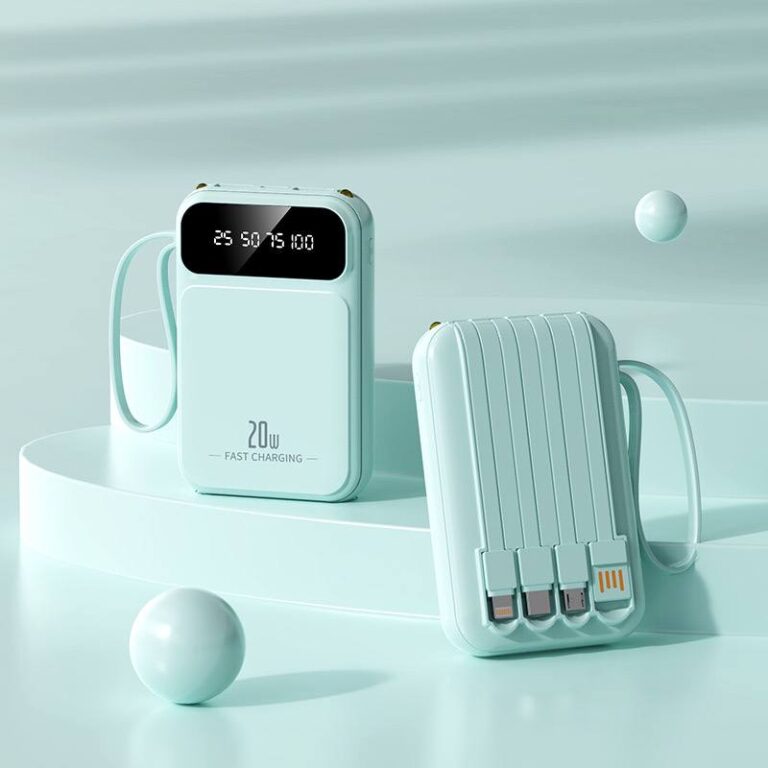 پاوربانک کیوت مدل DX245 ظرفیت 20000 میلی آمپر ساعت