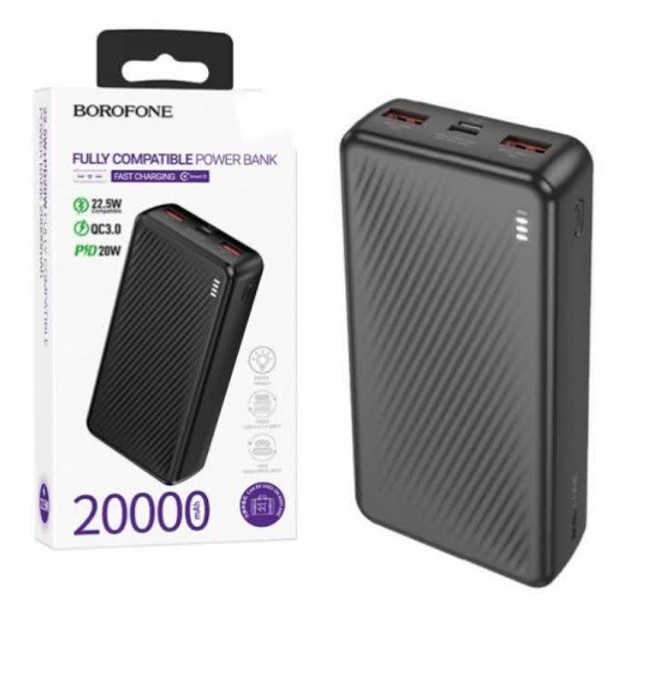 پاوربانک بروفون (BOROFONE) مدل BJ56A ظرفیت 20000mA