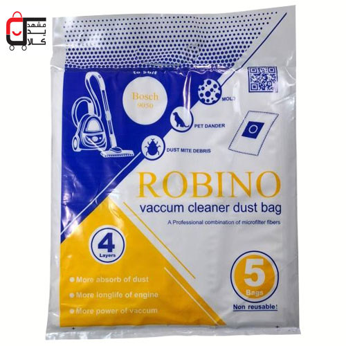پاکت جاروبرقی میکرو روبینو  بوش تیپ G,پارس خزر9050